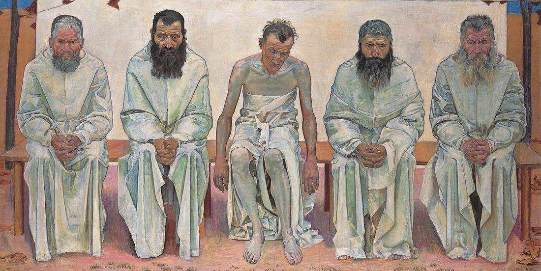 El cansancio de la vida de Ferdinand Hodler