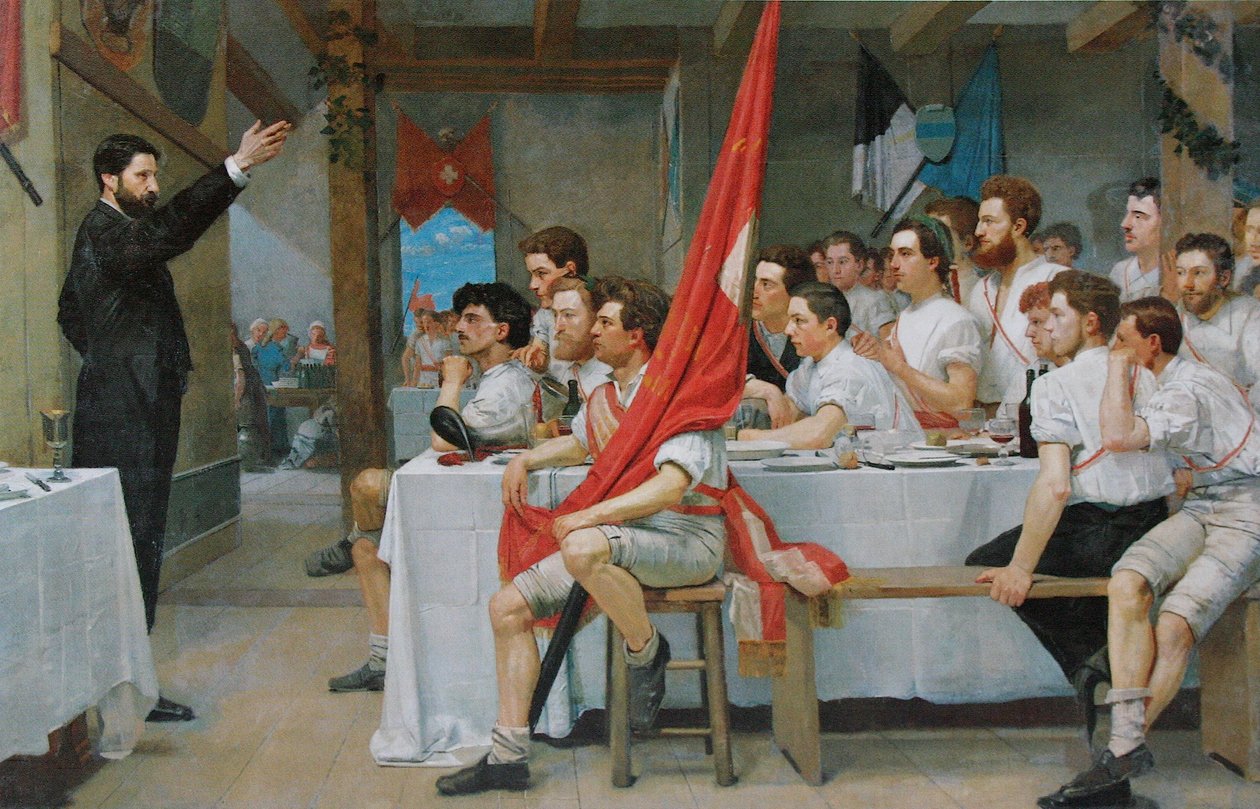 El banquete de Turner de Ferdinand Hodler