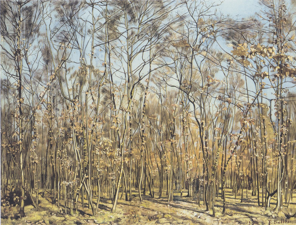 El bosque de hayas de Ferdinand Hodler