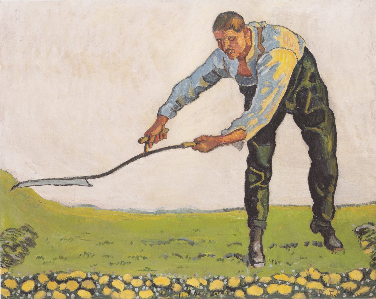 El segador de Ferdinand Hodler