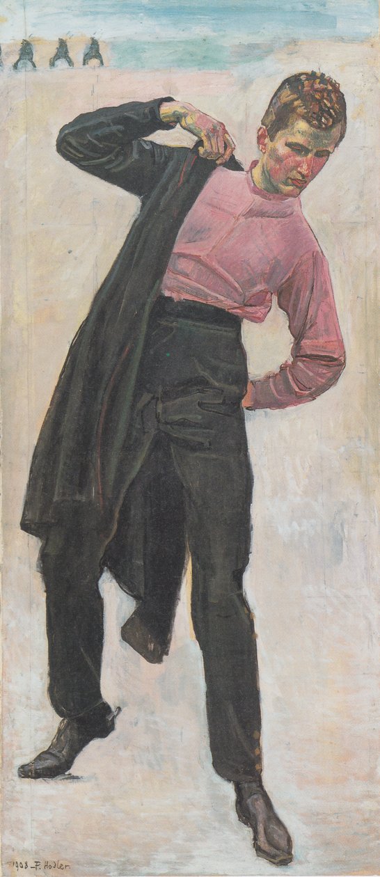 Estudiante de Jena de Ferdinand Hodler