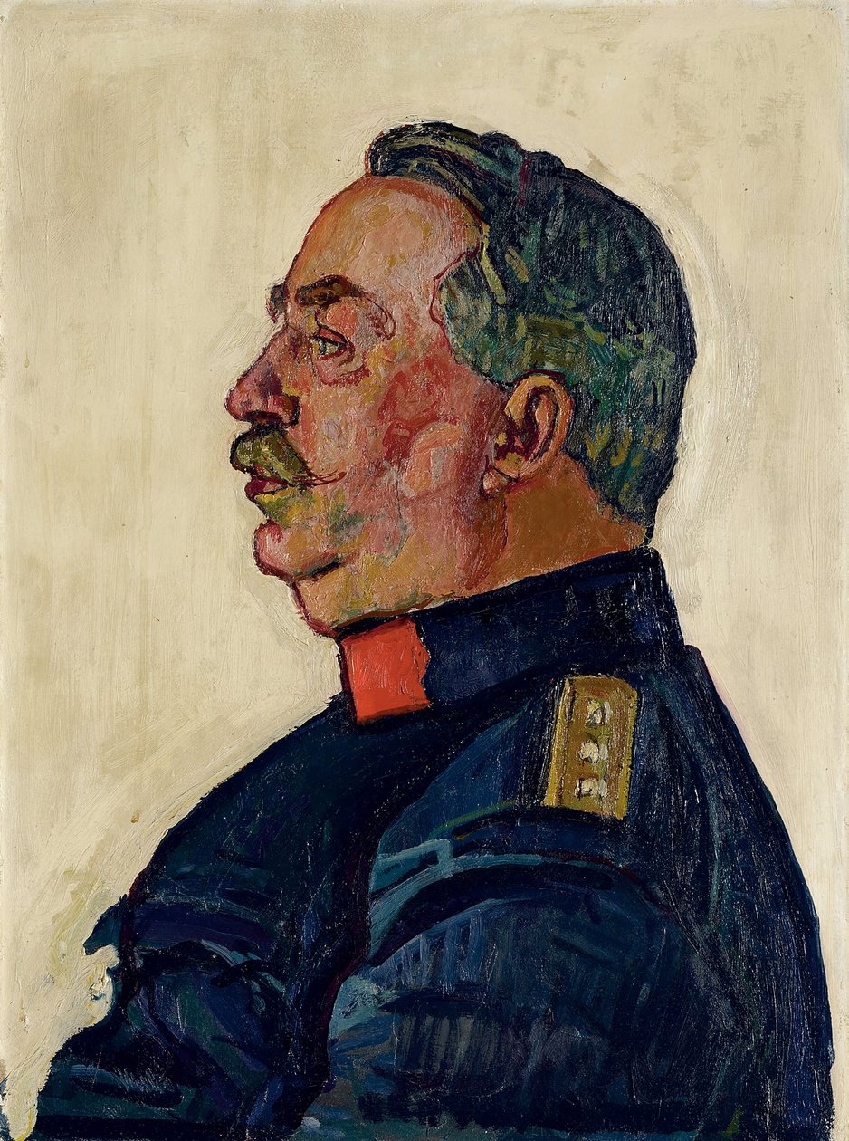 Retrato del General Ulrich Wille de Ferdinand Hodler