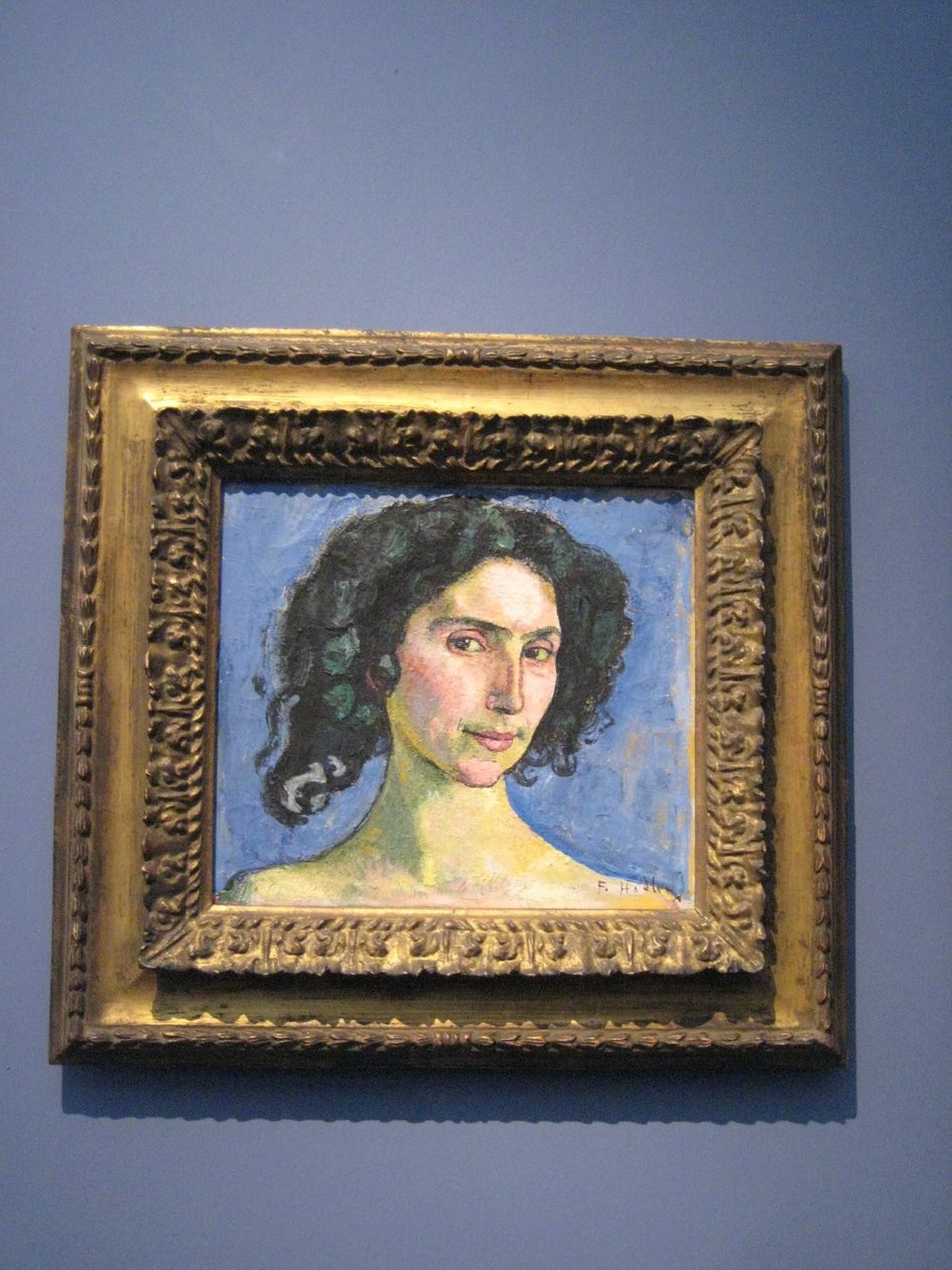 Retrato de la bailarina Giulia Leonardi de Ferdinand Hodler