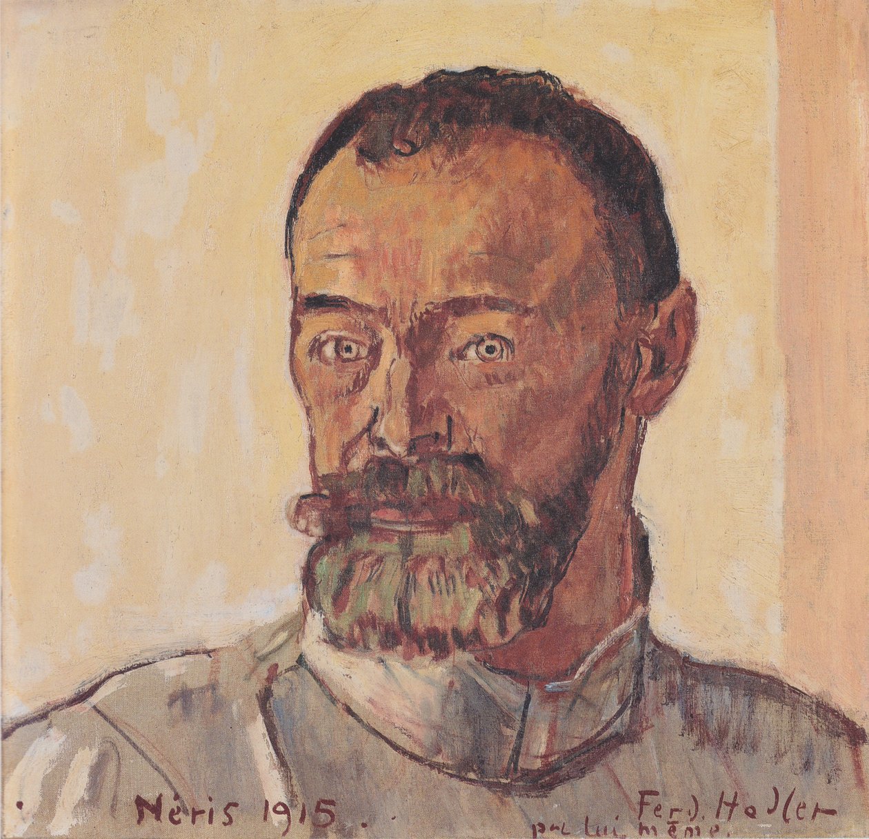 Autorretrato de Néris de Ferdinand Hodler