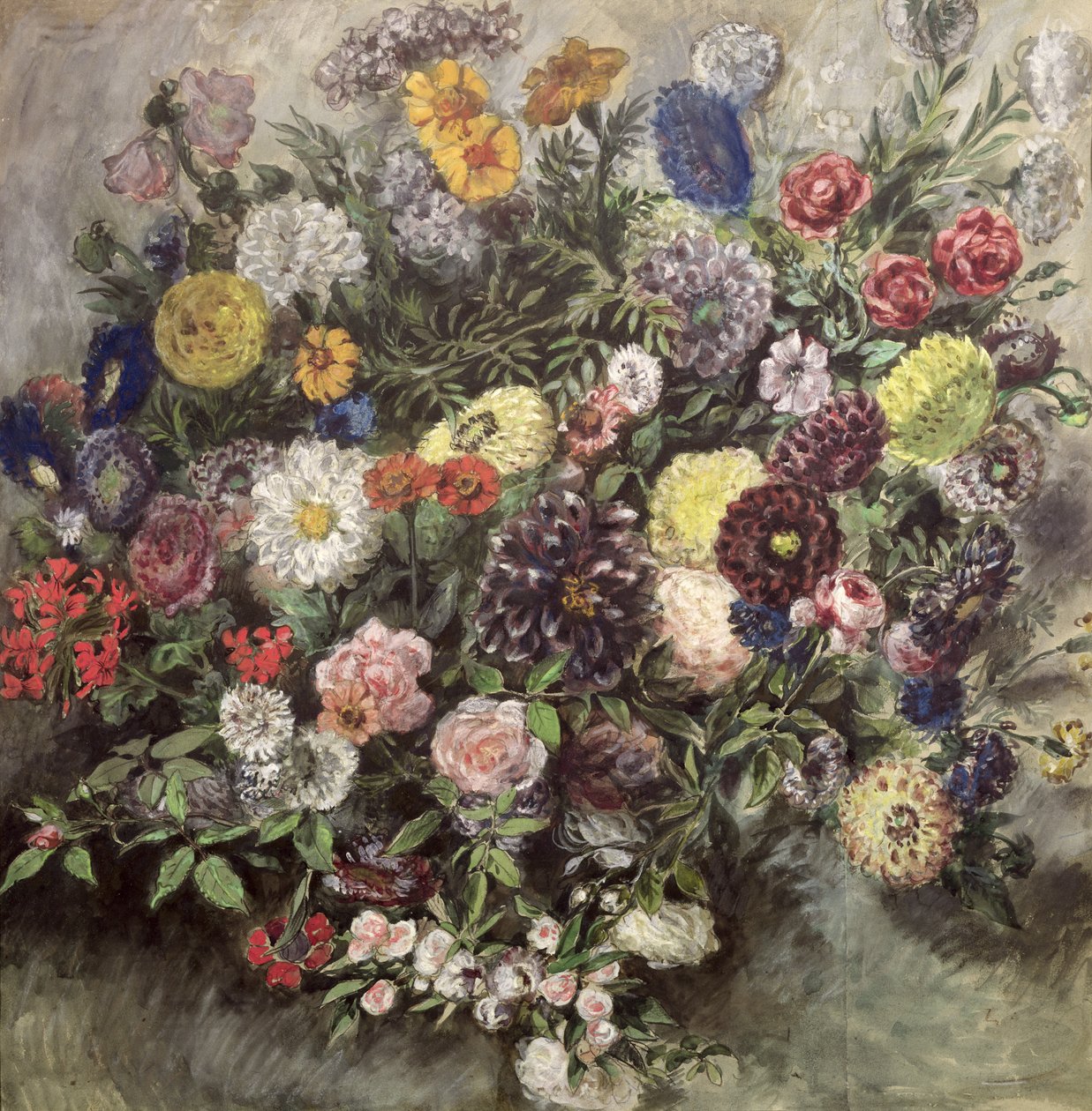 Ramo de flores de Ferdinand Victor Eugene Delacroix