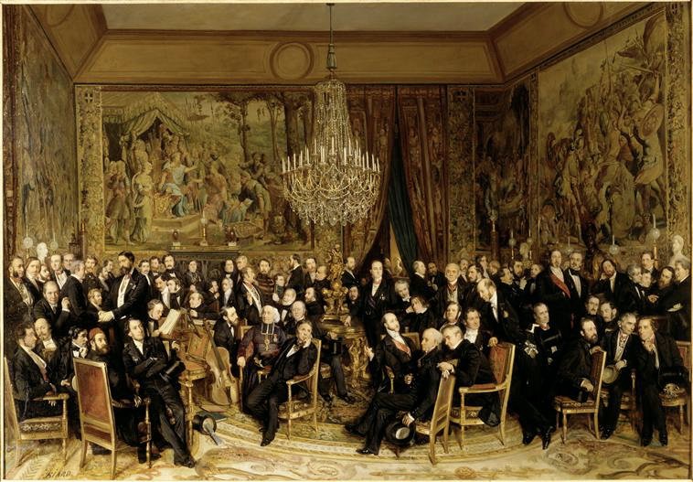 Una velada en el Louvre con el conde de Nieuwerkerke de Ferdinand Victor Eugene Delacroix