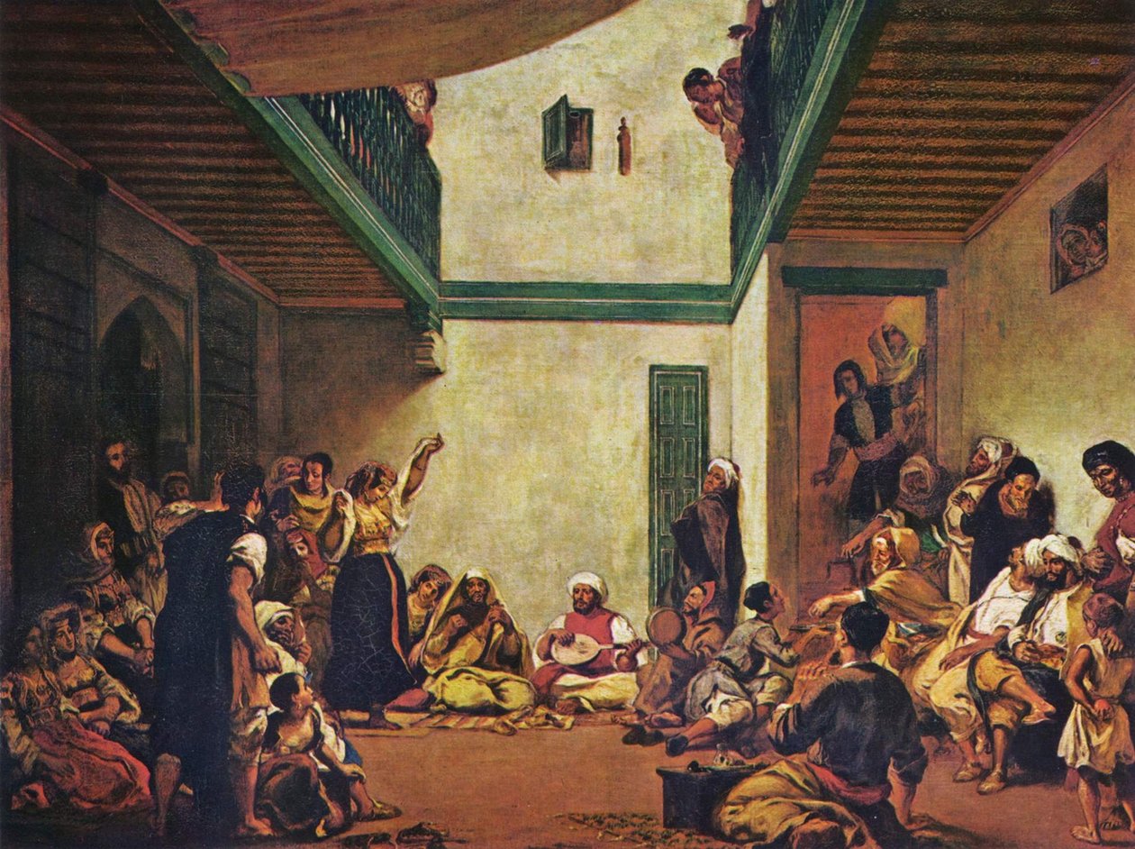 Boda judía en Marruecos de Ferdinand Victor Eugene Delacroix