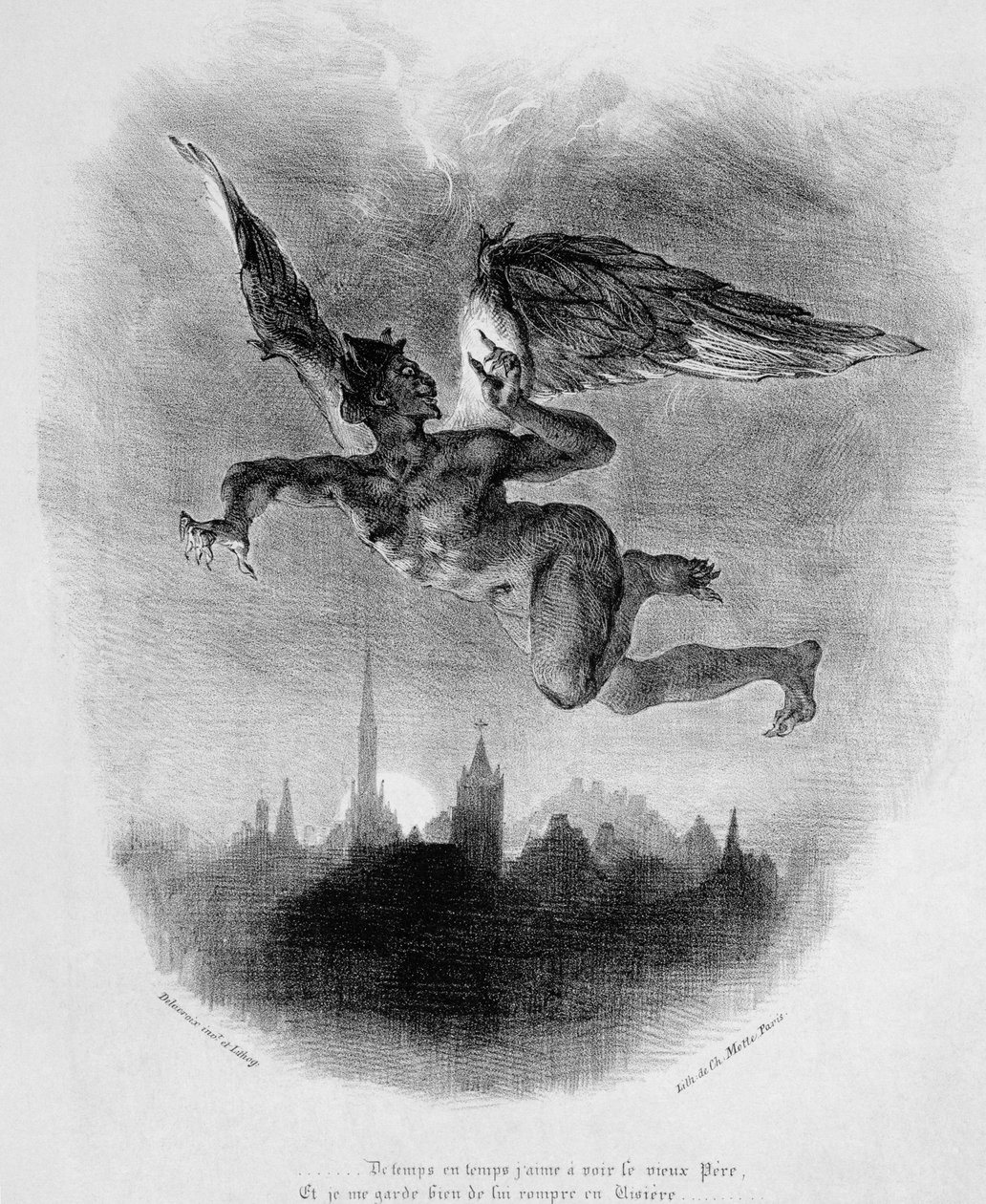 Prólogo de Mefistófeles en el cielo, de 