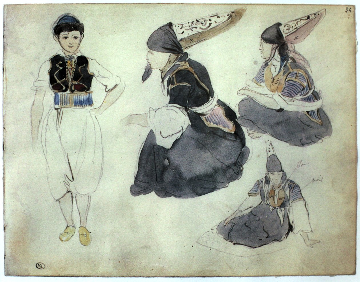 Marruecos de Ferdinand Victor Eugene Delacroix
