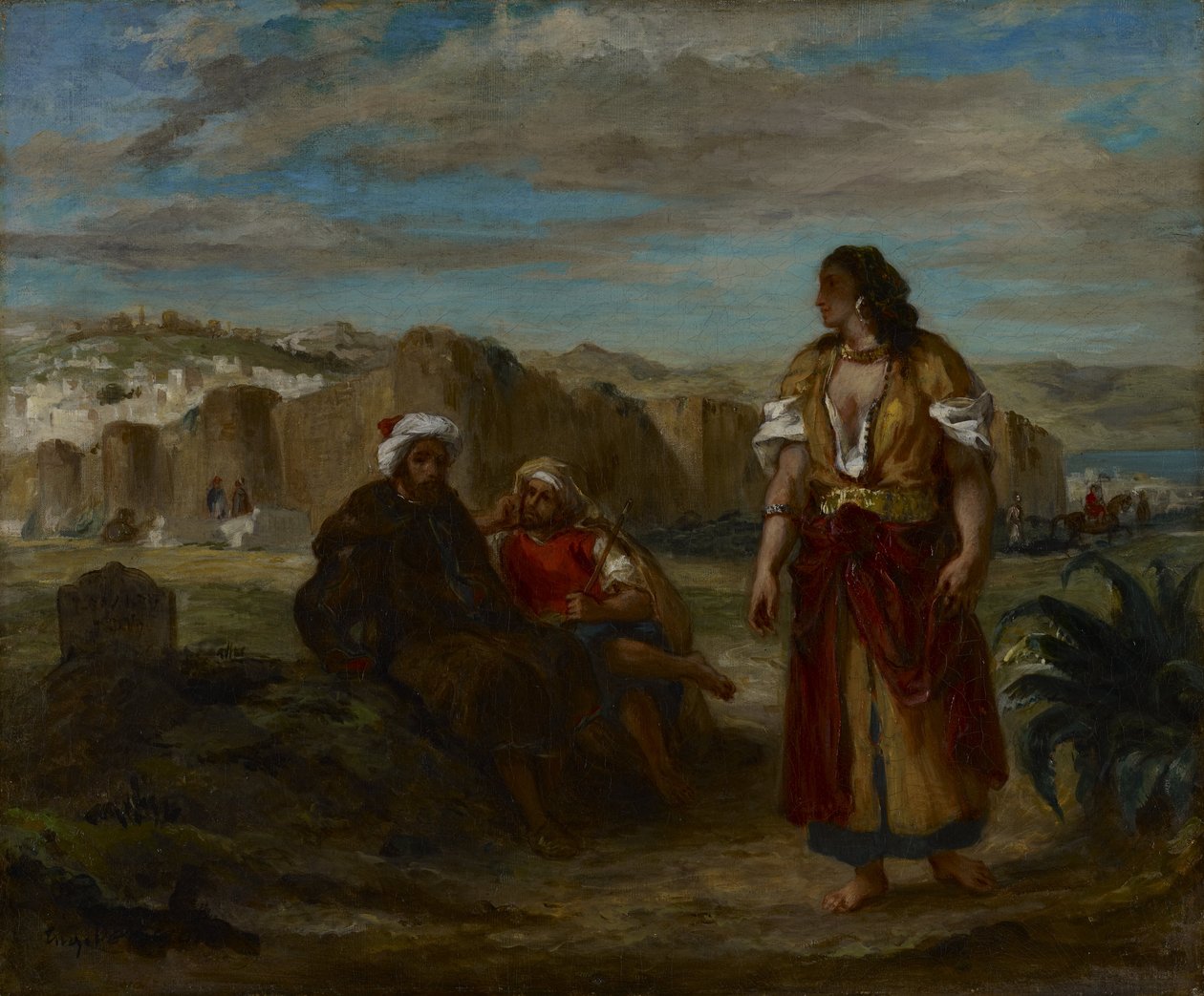 Vista de Tánger de Ferdinand Victor Eugene Delacroix