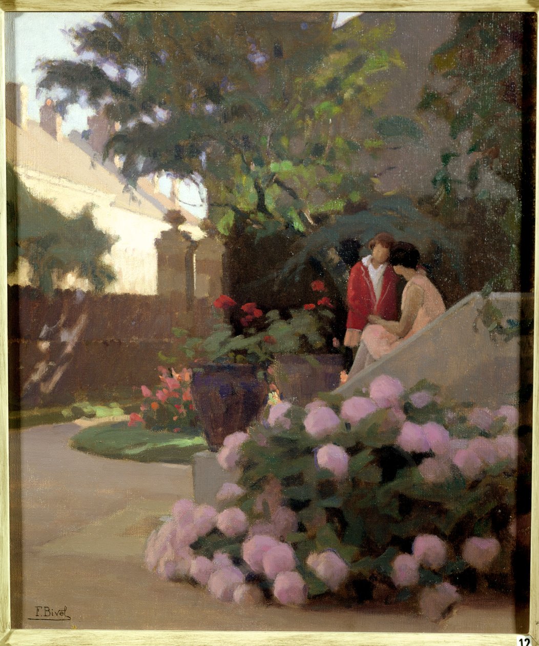 Un rincón del jardín de Ferdinand Achille Lucien Bivel