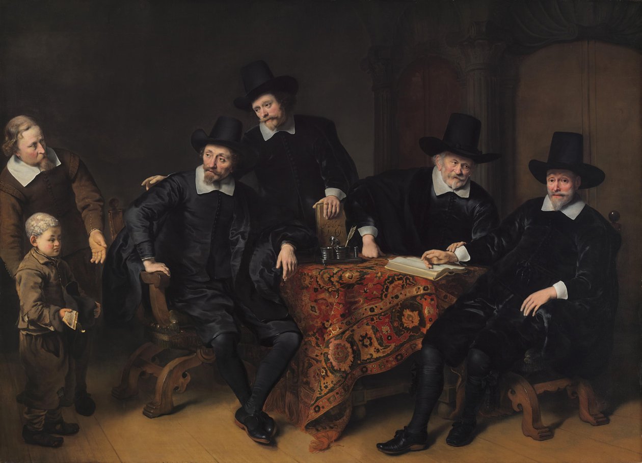 Los regentes de la leprosería de Ferdinand Bol