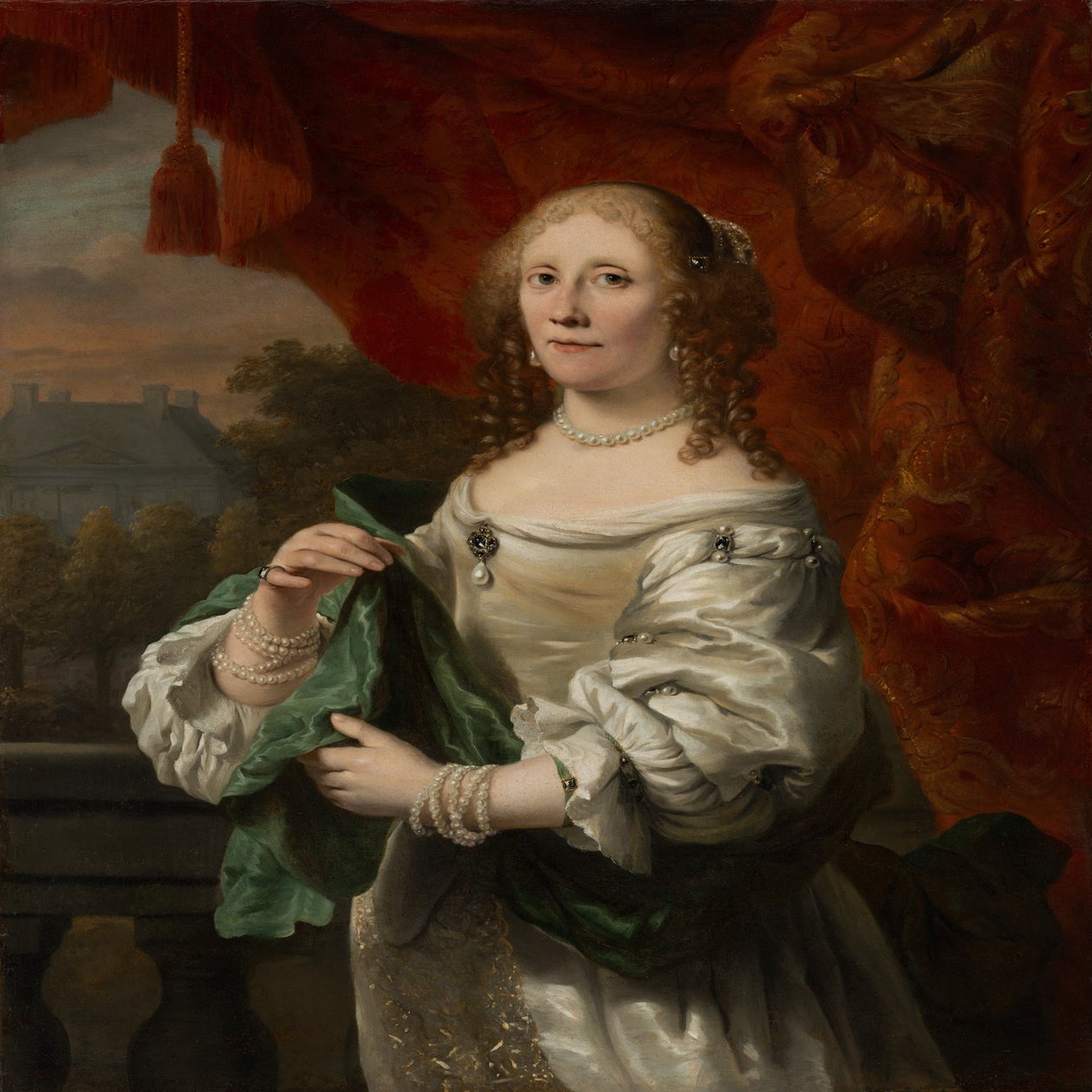 Retrato de una mujer de Ferdinand Bol