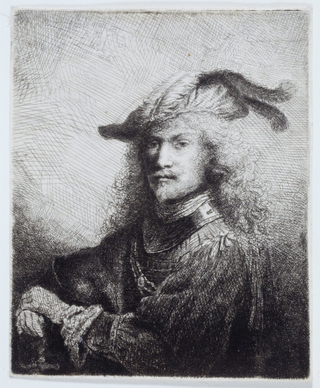 Retrato de un oficial de Ferdinand Bol