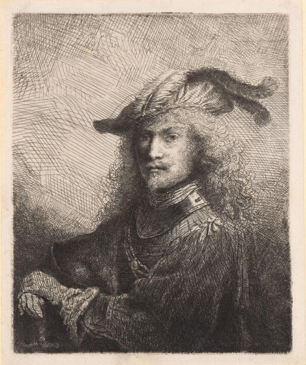 Retrato de un oficial de Ferdinand Bol