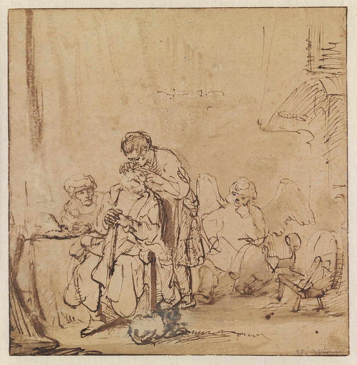 La curación de Tobit de Ferdinand Bol