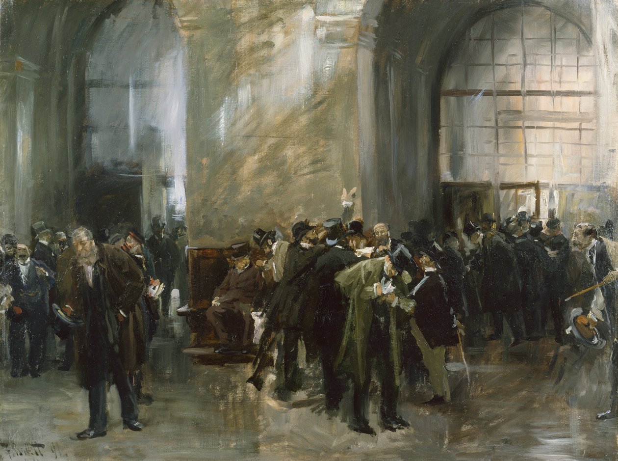 En la Bolsa de Ferdinand Brutt