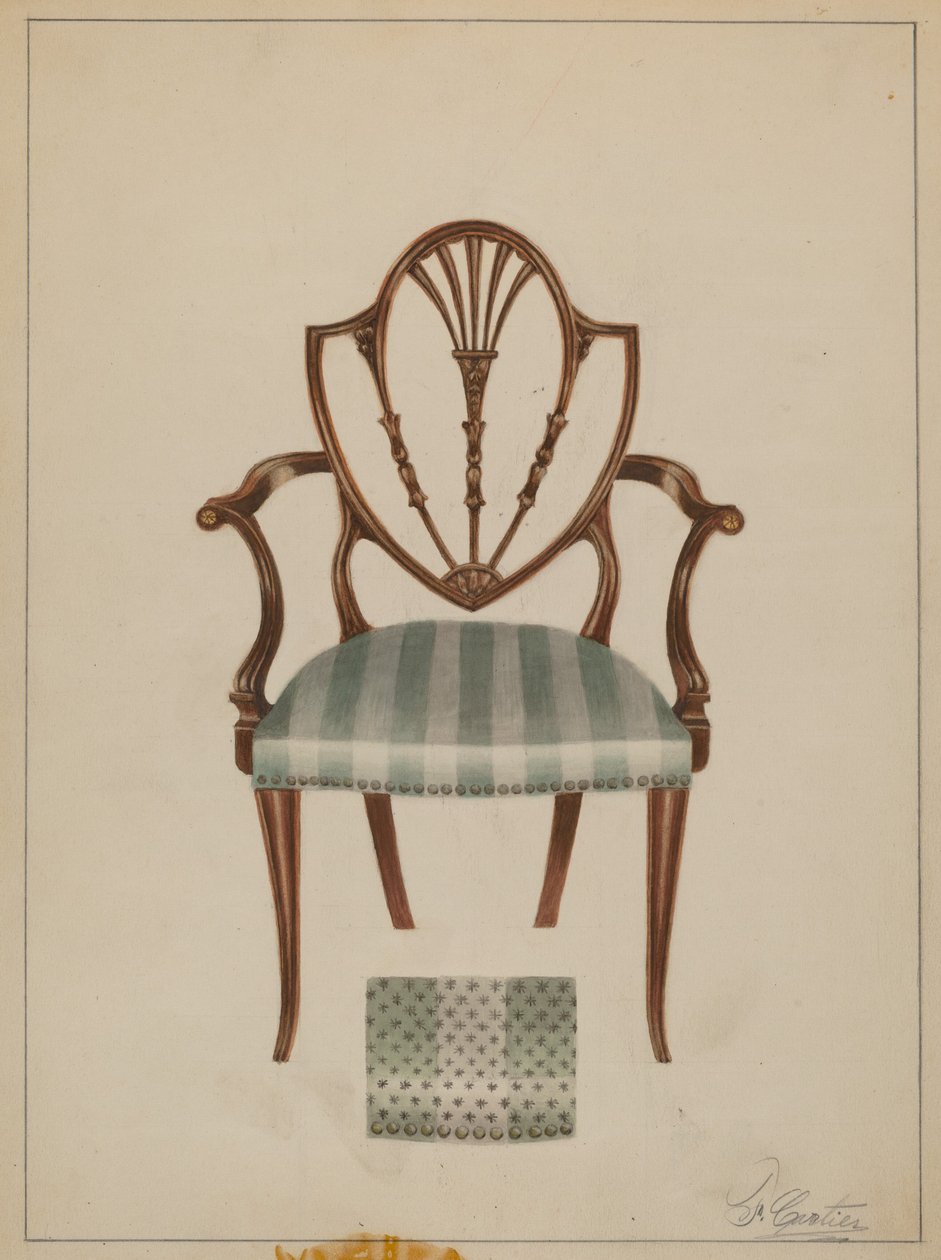 Sillón de Ferdinand Cartier