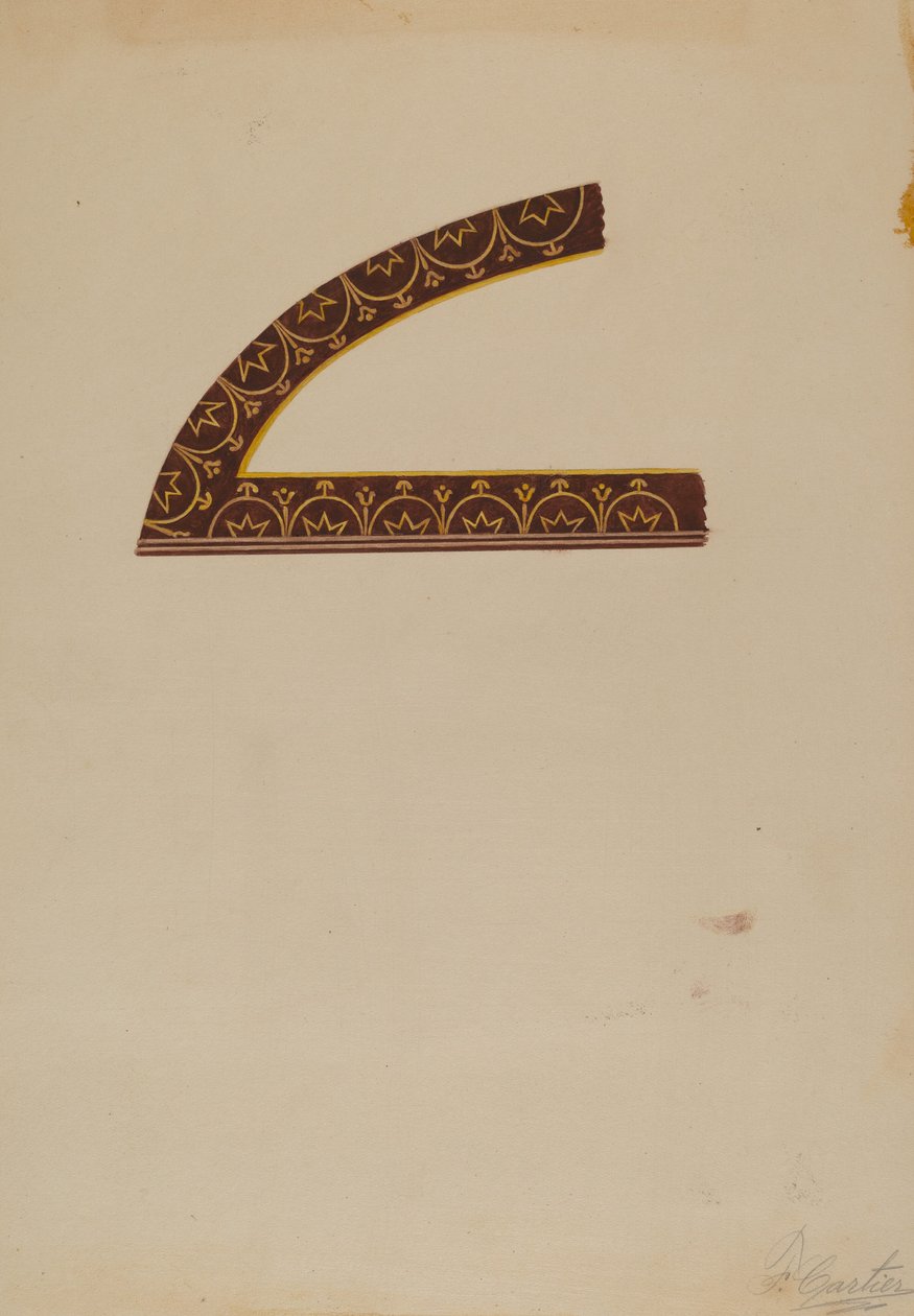 Diseño del armario de China de Ferdinand Cartier