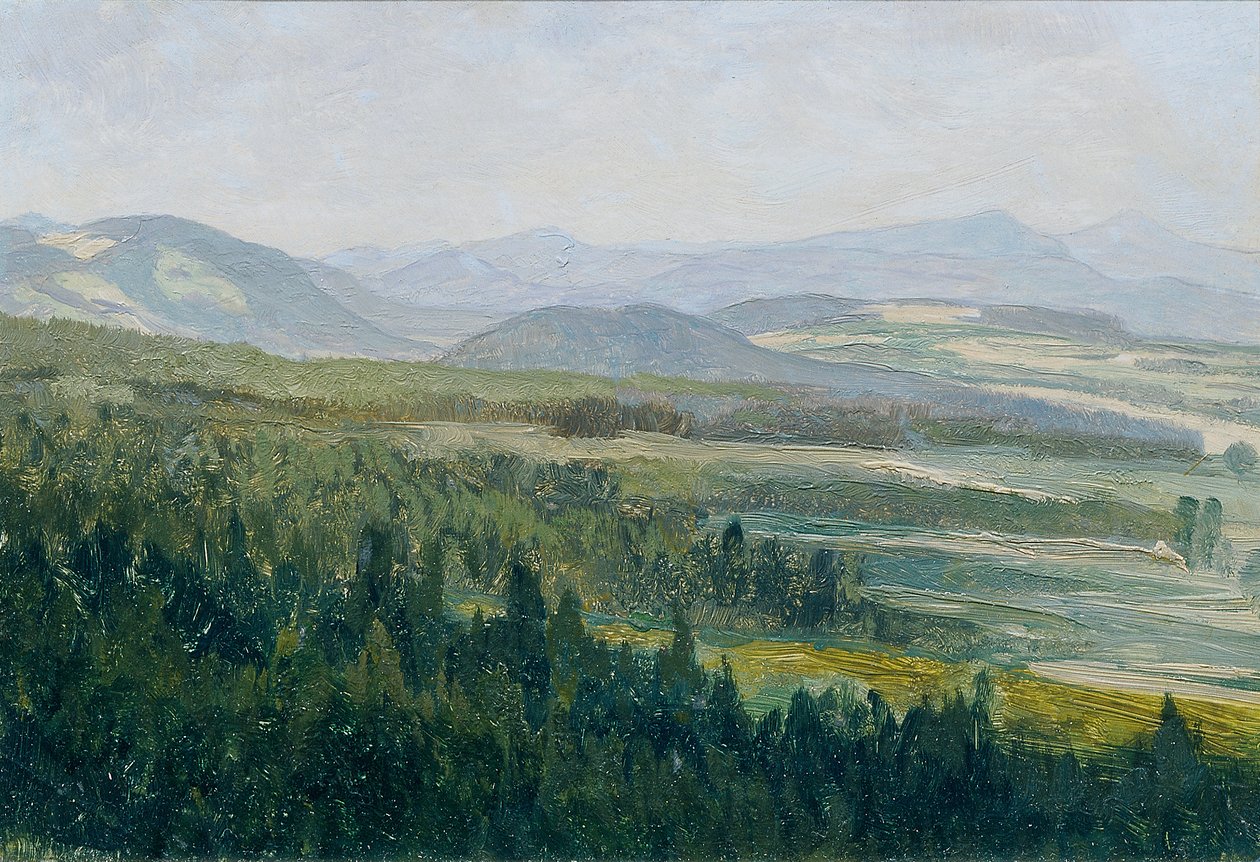 Bohemian Uplands (del portafolio "16 vistas de paisajes checos 