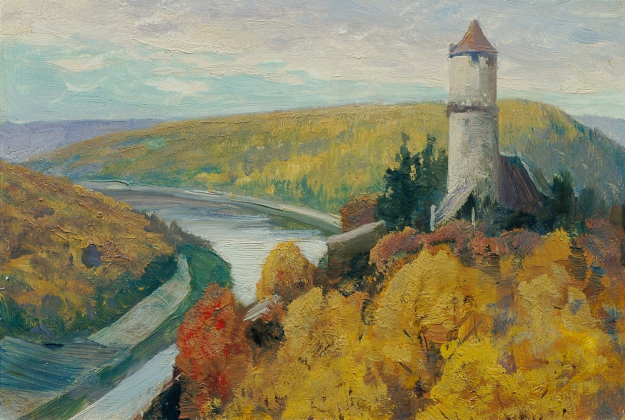 Vltava (del portafolio "16 vistas de paisajes checos 
