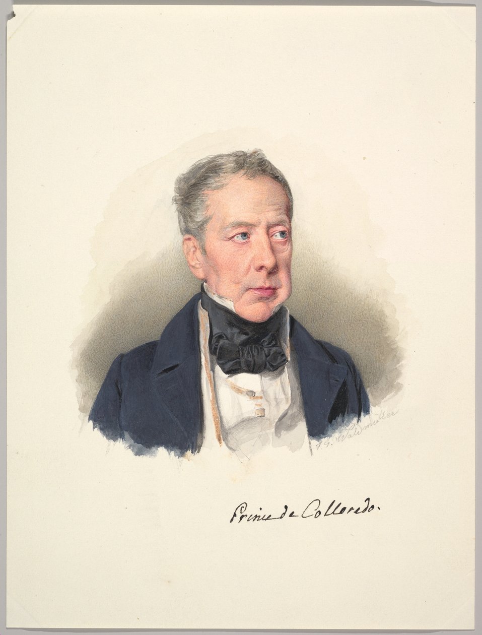 Príncipe Rudolph Joseph de Colloredo-Mansfeld de Ferdinand Georg Waldmüller