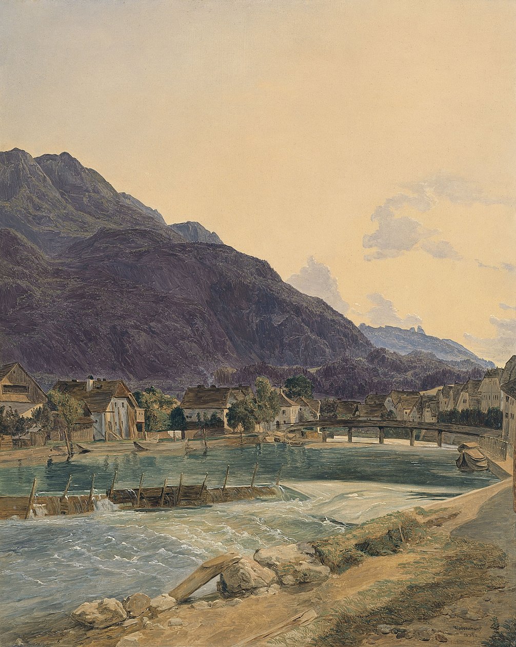 Bad Ischl, 1836 de Ferdinand Georg Waldmuller