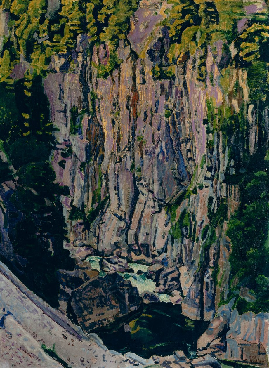 Aareschlucht de Ferdinand Hodler
