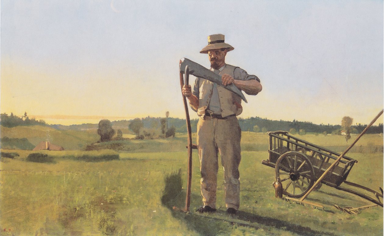 El segador de Ferdinand Hodler