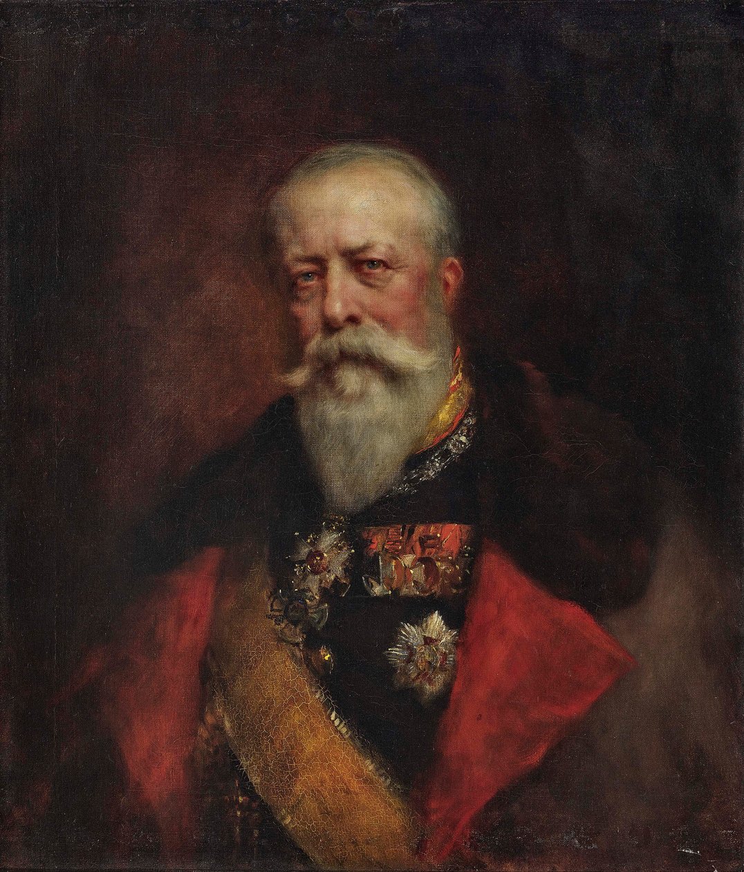 Retrato del Gran Duque Federico I de Baden 1826-1907 de Ferdinand Keller