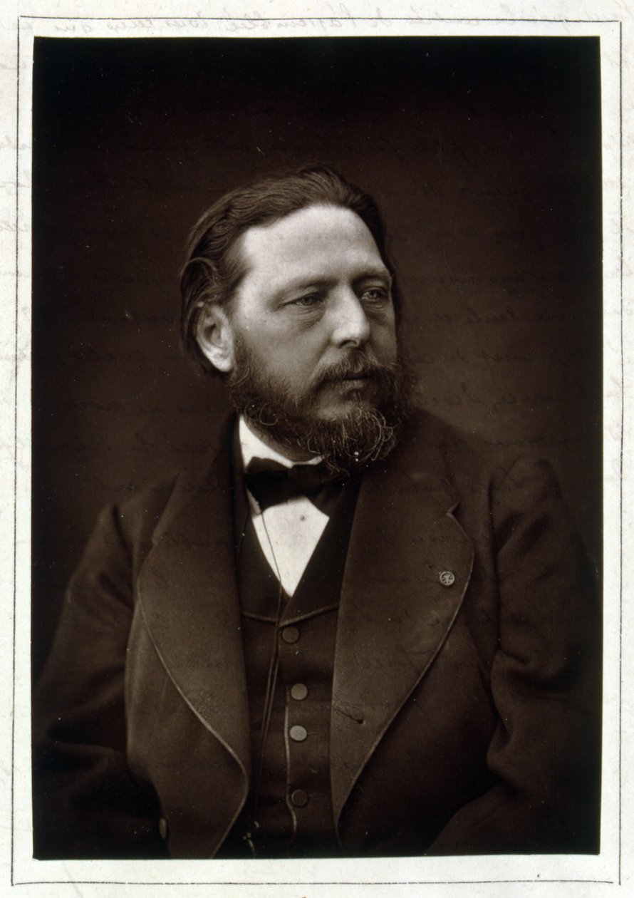 Retrato de Jules Breton (1827-1906) de Ferdinand Mulnier