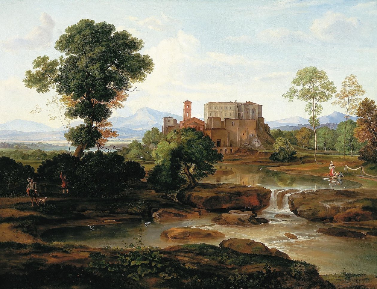 Ideal paisaje italiano. de Ferdinand Olivier