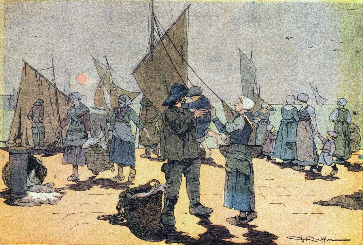 El regreso de la pesca, en Imagier de l