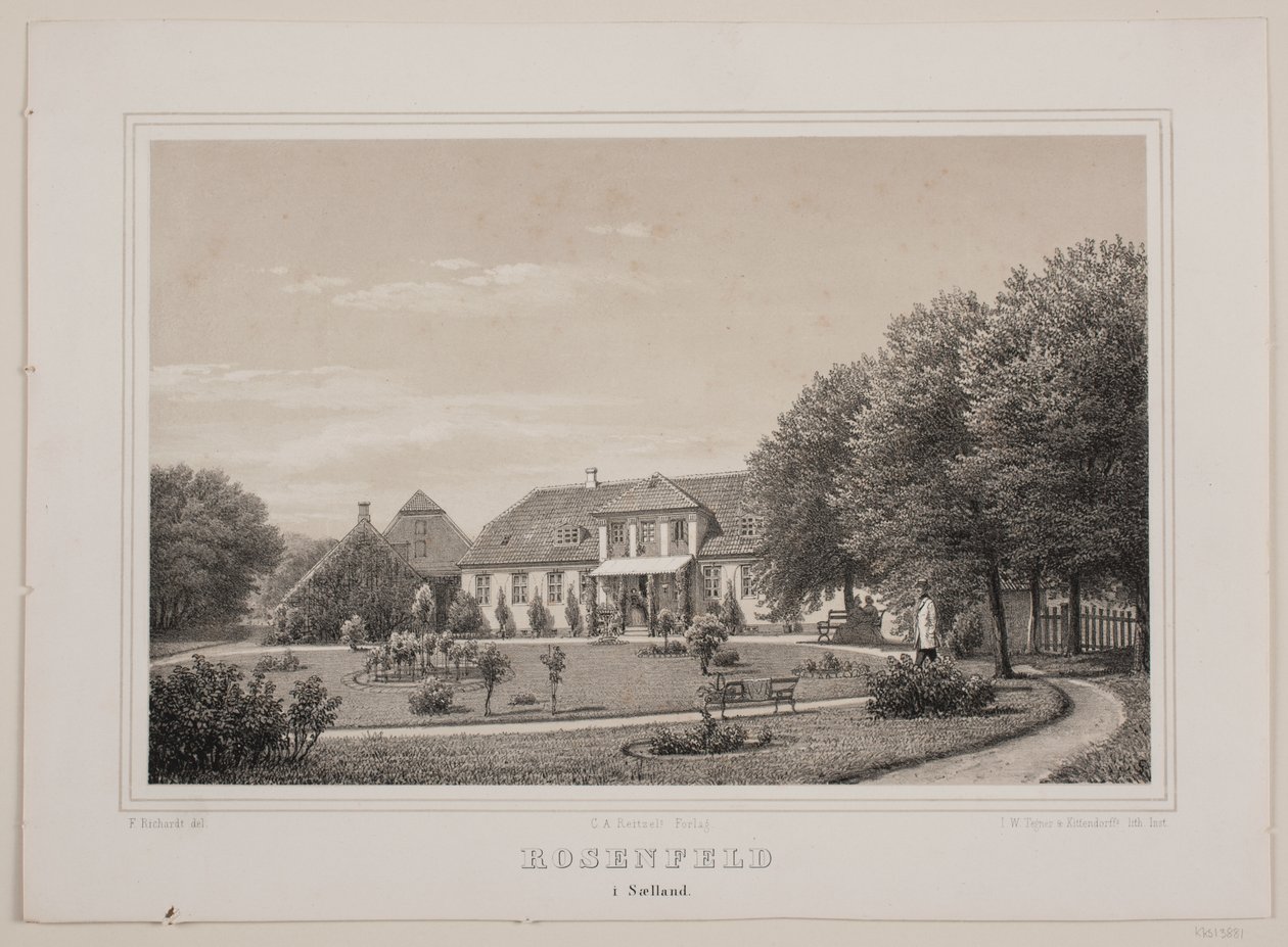 Rosenfeld en Sælland de Ferdinand Richardt