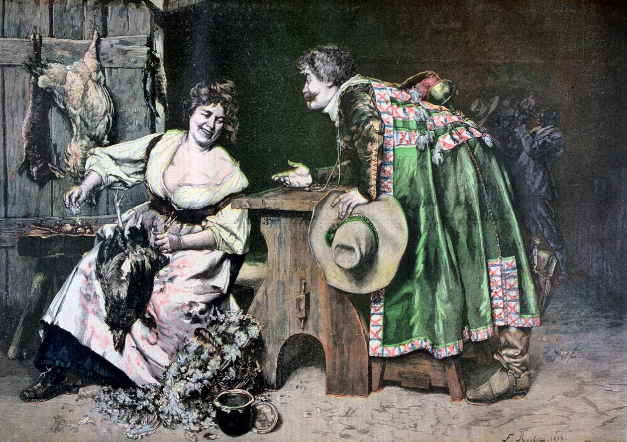 Comentarios galantes, 1893 de Ferdinand Roybet