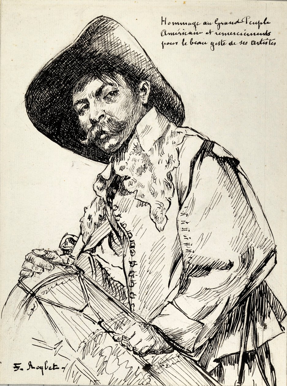 El tamborilero de Ferdinand Roybet