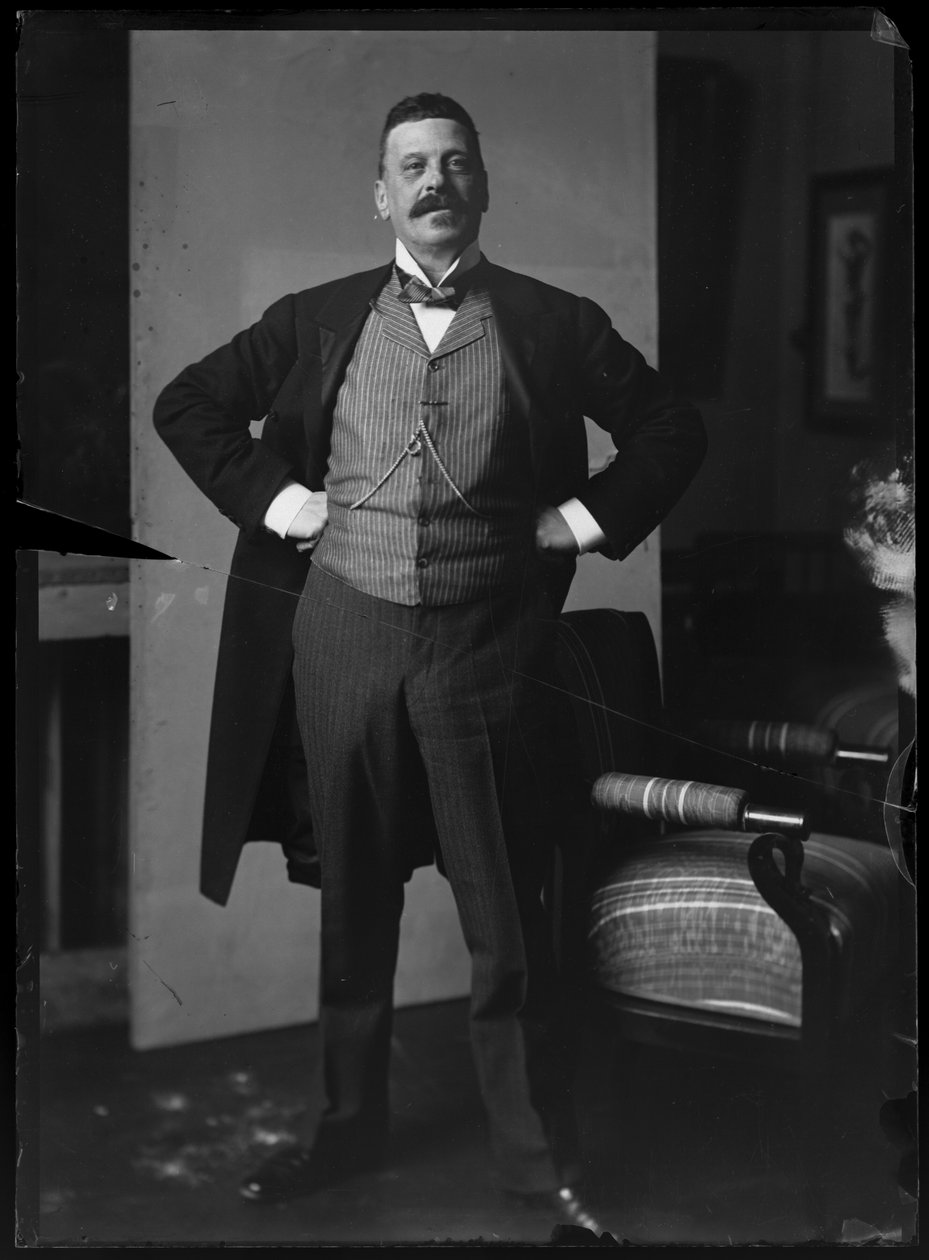 Foto de Charles Wittgenstein (1847-1913) de Ferdinand Schmutzer