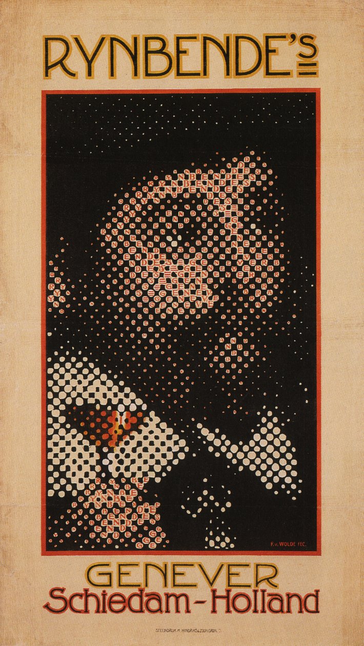 Genever de Rynbende Schiedam de Ferdinand Van Wolde