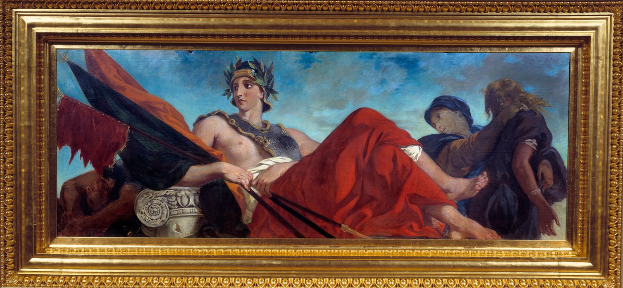 Alegoría de la guerra de Ferdinand Victor Eugene Delacroix