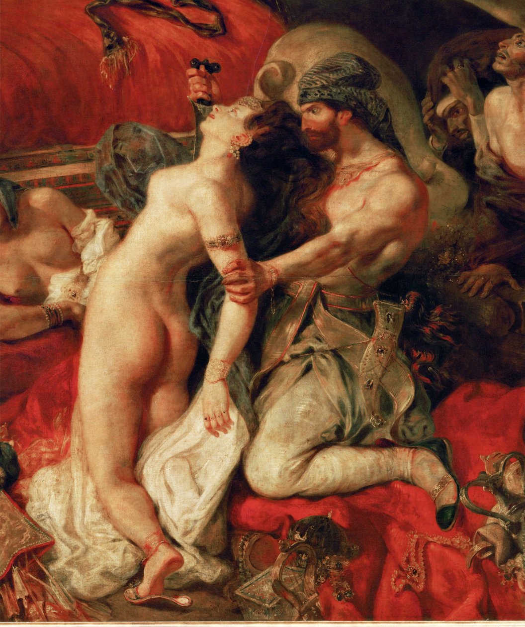 Muerte de Sardanapal ... de Ferdinand Victor Eugene Delacroix