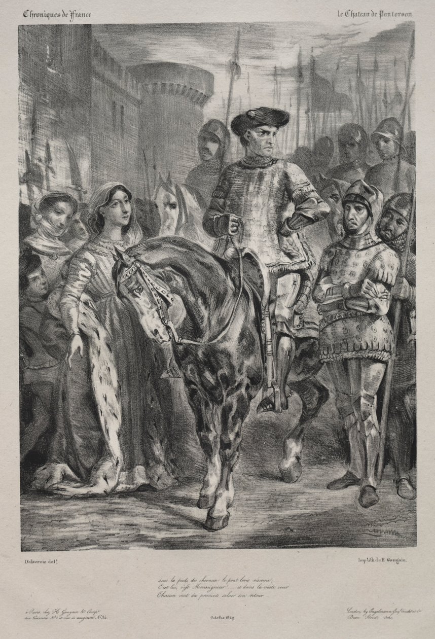 Duguesclin, 1829 de Ferdinand Victor Eugene Delacroix