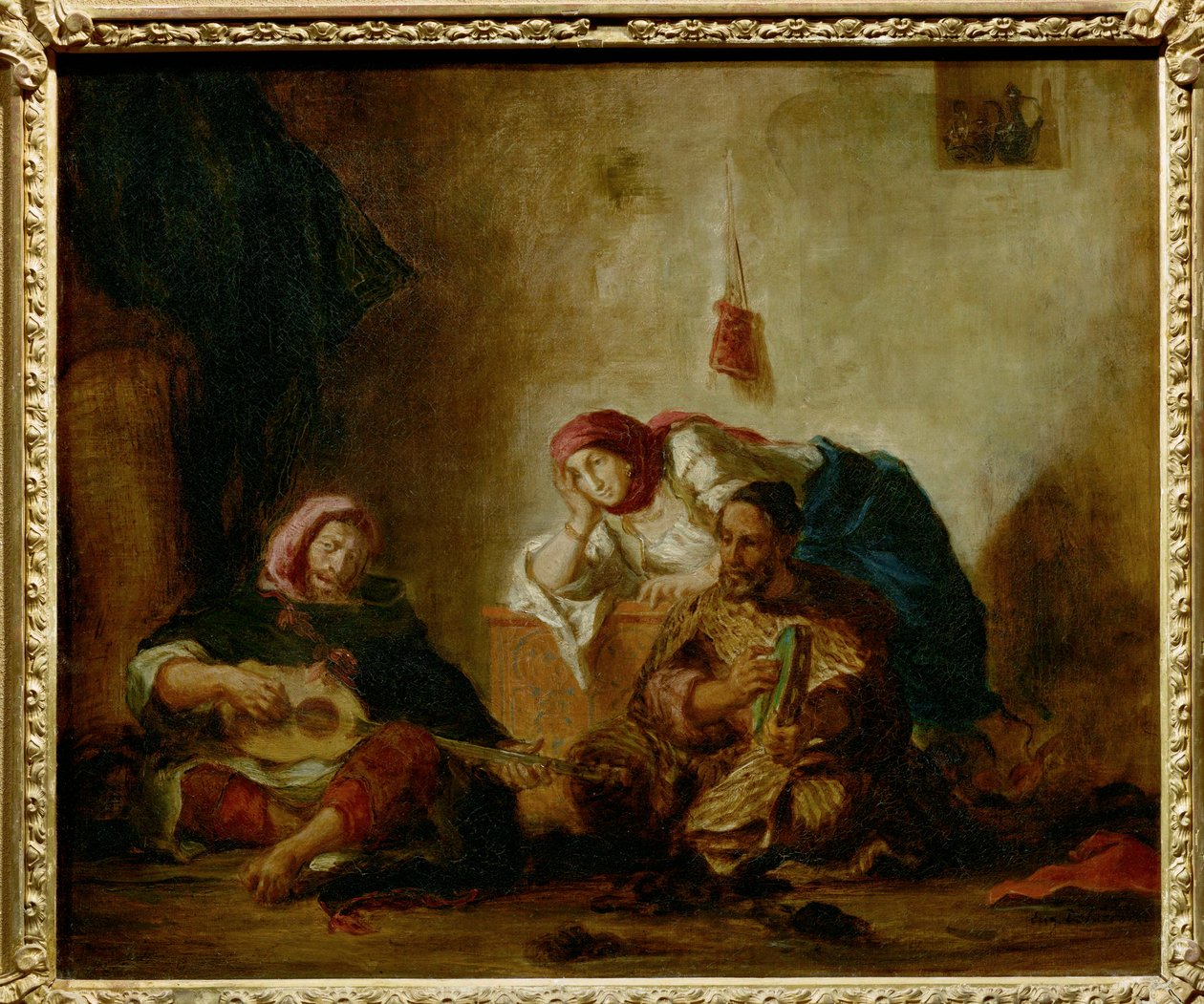 Musiciens juifs de Mogador - Músicos judíos de Mogador ... de Ferdinand Victor Eugene Delacroix