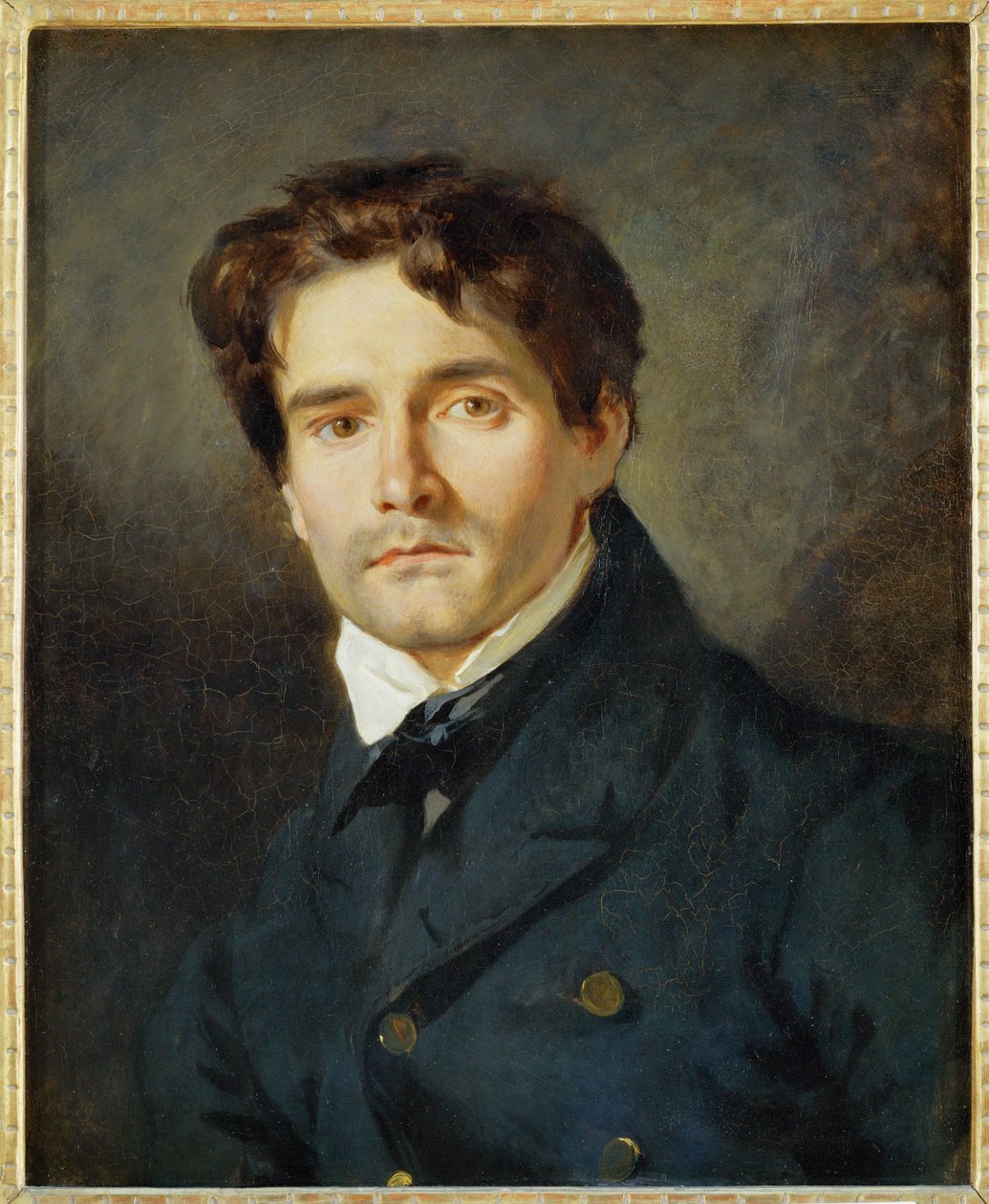Retrato Leon Riesener ... de Ferdinand Victor Eugene Delacroix
