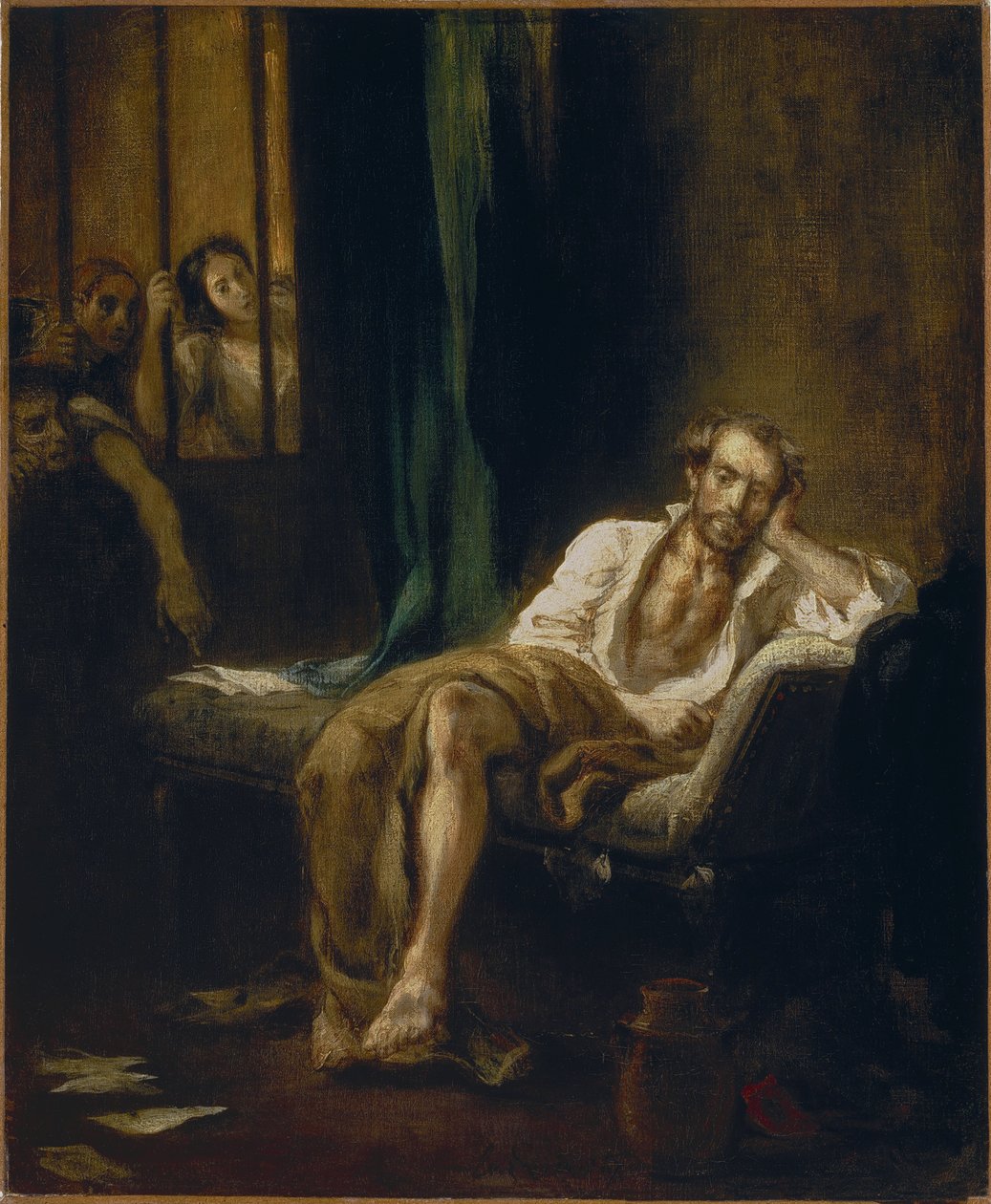 Tasso en el manicomio (Tasso à l