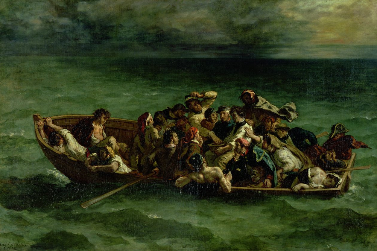 El naufragio de Don Juan de Ferdinand Victor Eugene Delacroix