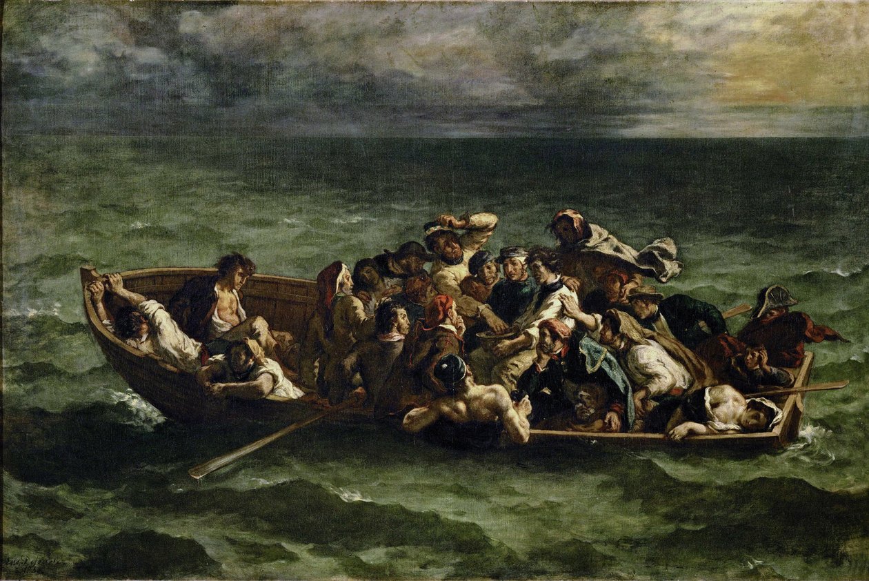 El naufragio de Don Juan de Ferdinand Victor Eugene Delacroix