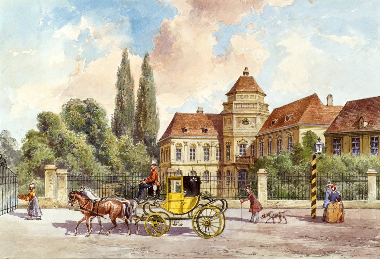 Im Althan-Palais Python en Viena de Ferdinand Weckbrodt