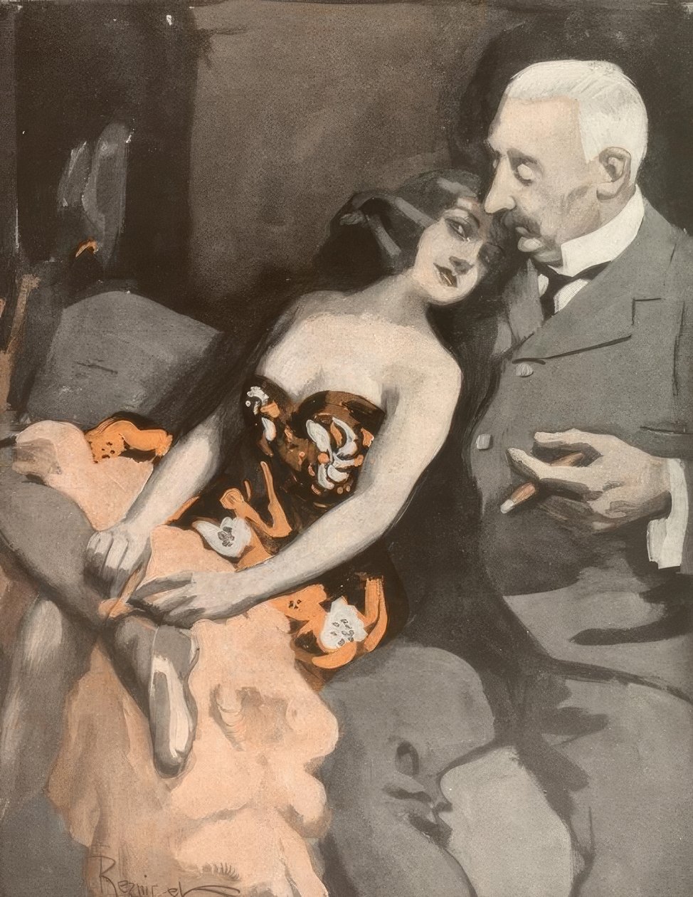 ¿Quieres casarte conmigo, gordito? ¡Oh, vamos, mejor cómprame un abrigo de noche! de Ferdinand von Reznicek