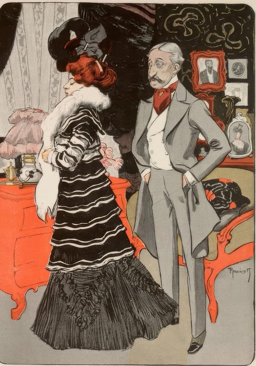 Matrimonios modernos de Ferdinand von Reznicek