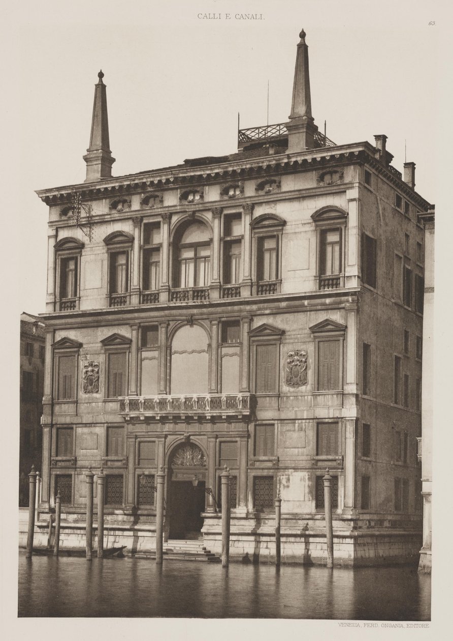 Palacio Concina de Ferdinando Ongania